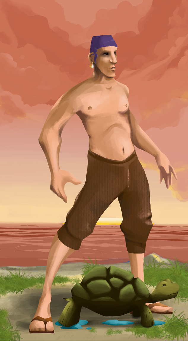 AlgoSeas Pirate #10539 NFT on Algorand