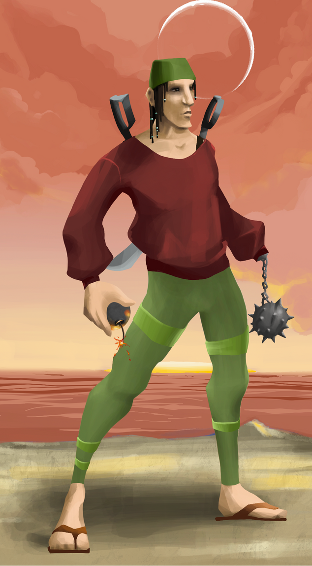 AlgoSeas Pirate #10555 NFT on Algorand