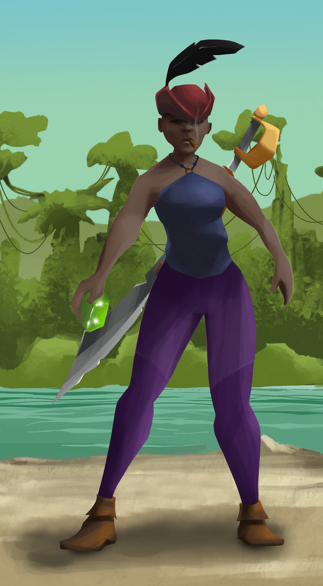 AlgoSeas Pirate #10568 NFT on Algorand