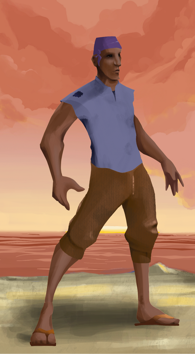 AlgoSeas Pirate #10570 NFT on Algorand