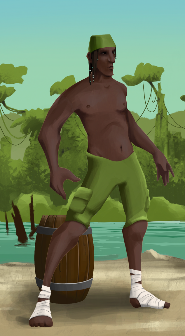 AlgoSeas Pirate #10585 NFT on Algorand