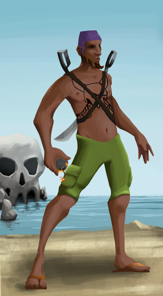 AlgoSeas Pirate #10590 NFT on Algorand