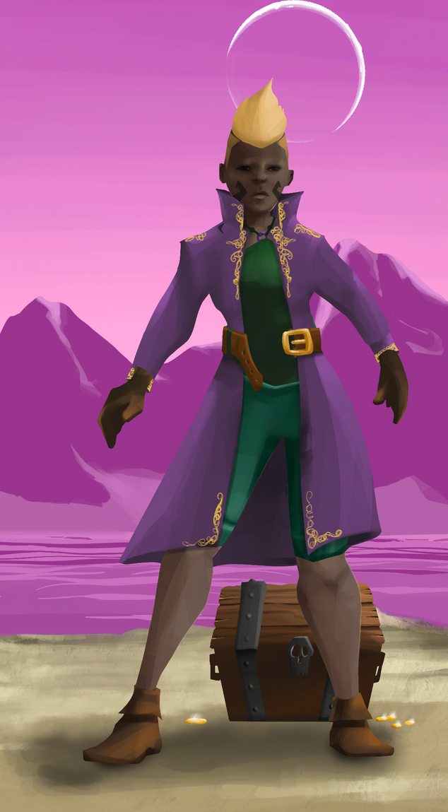 AlgoSeas Pirate #10604 NFT on Algorand