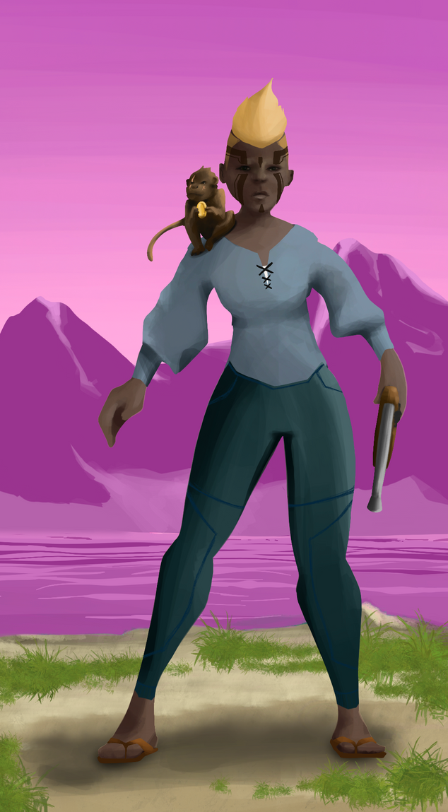 AlgoSeas Pirate #10617 NFT on Algorand