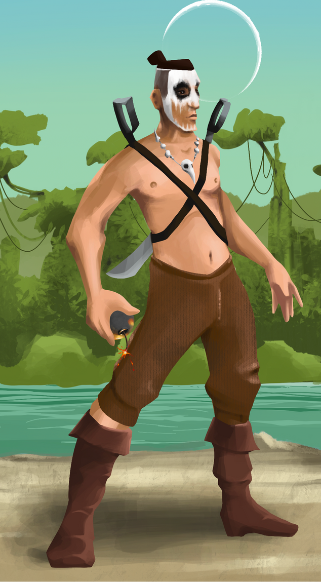 AlgoSeas Pirate #10633 NFT on Algorand