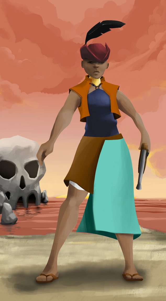 AlgoSeas Pirate #10634 NFT on Algorand