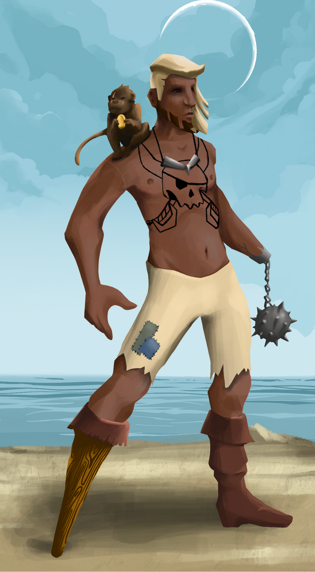 AlgoSeas Pirate #10644 NFT on Algorand