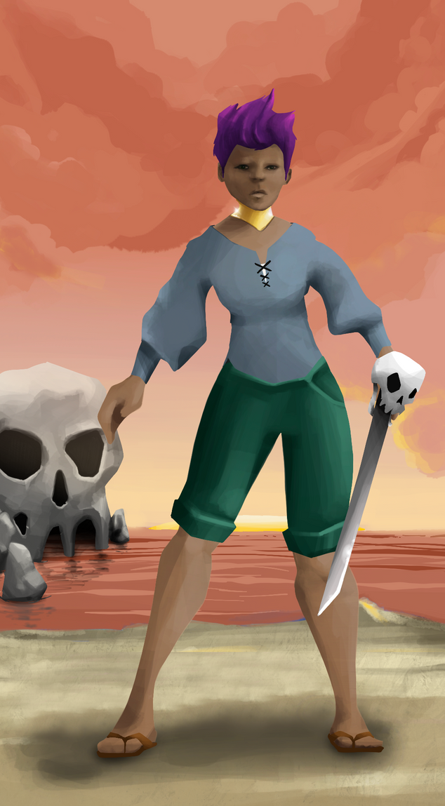 AlgoSeas Pirate #10645 NFT on Algorand