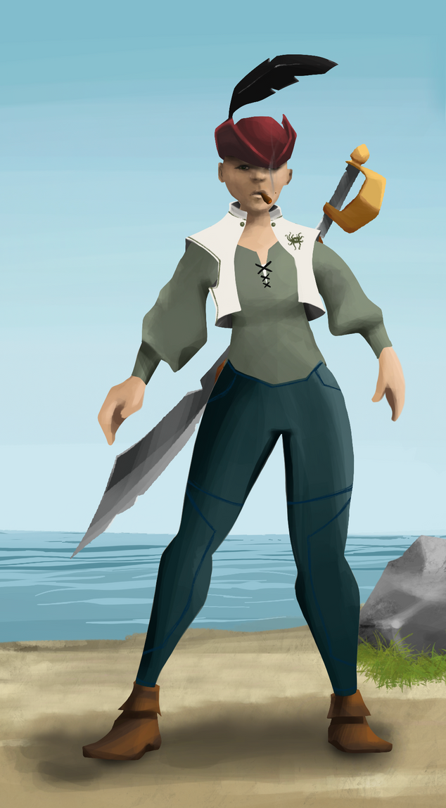 AlgoSeas Pirate #10649 NFT on Algorand