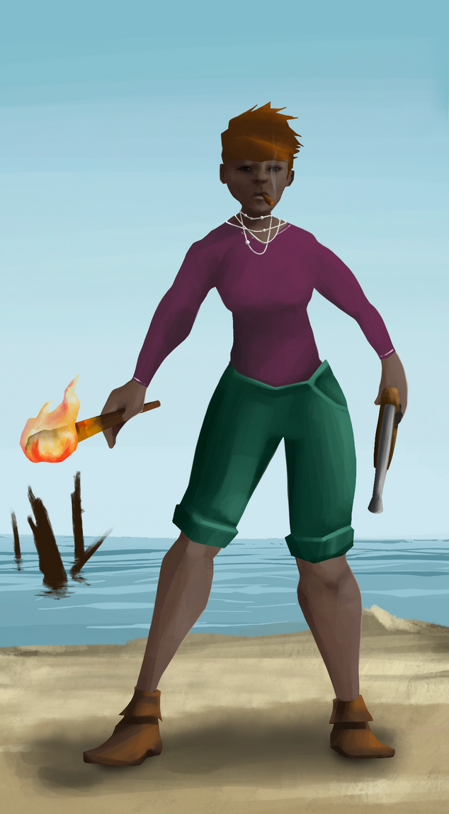 AlgoSeas Pirate #10654 NFT on Algorand