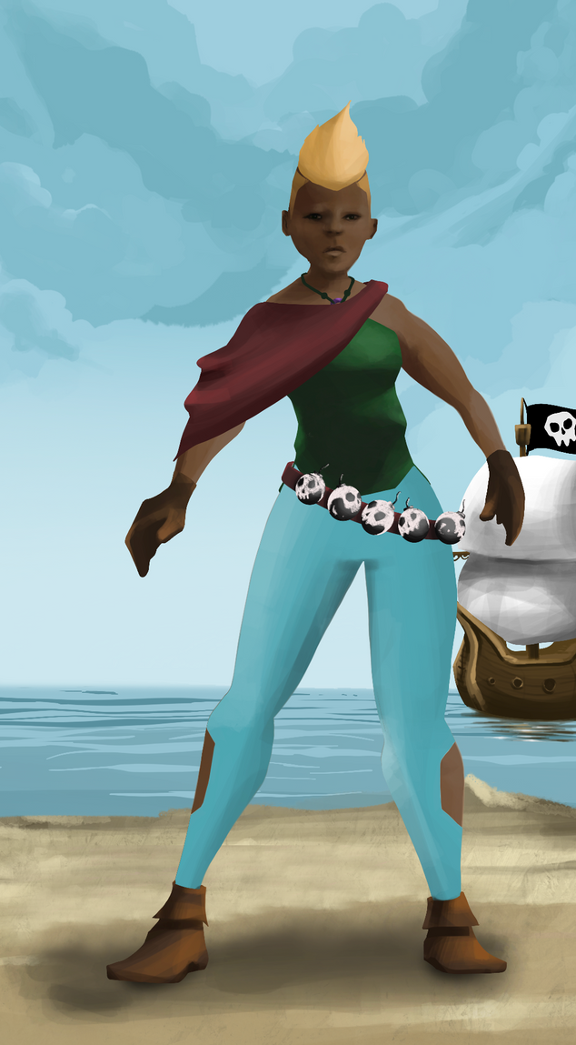 AlgoSeas Pirate #10676 NFT on Algorand