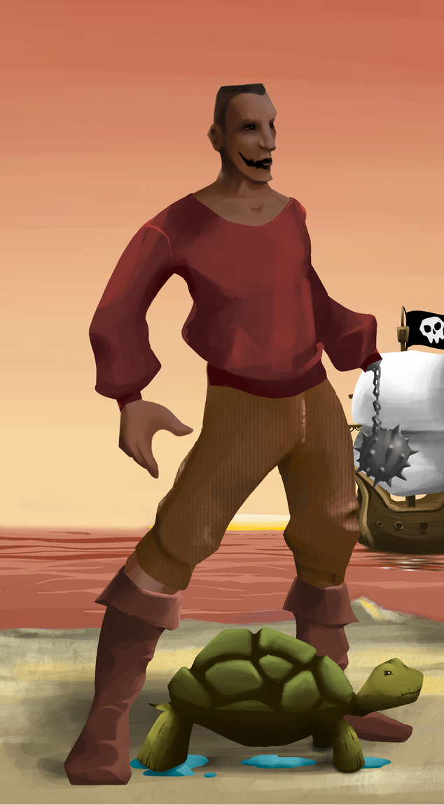 AlgoSeas Pirate #10688 NFT on Algorand