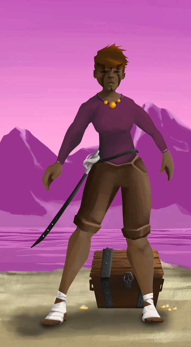 AlgoSeas Pirate #1069 NFT on Algorand