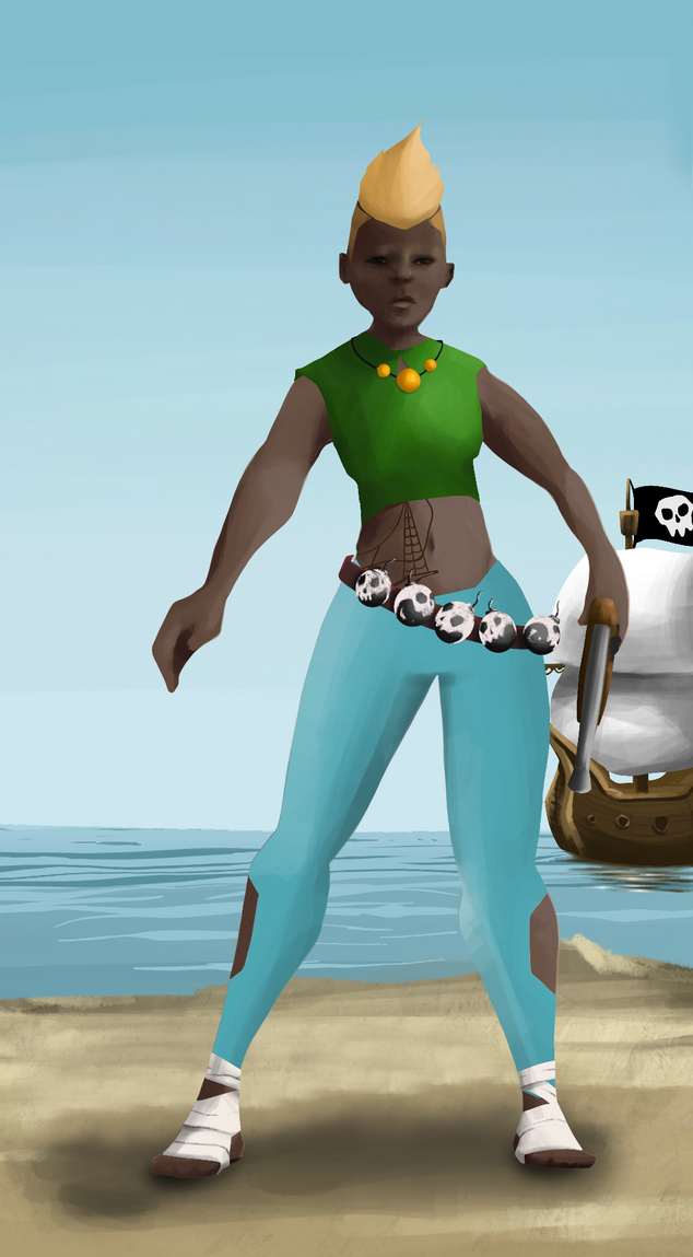 AlgoSeas Pirate #10693 NFT on Algorand