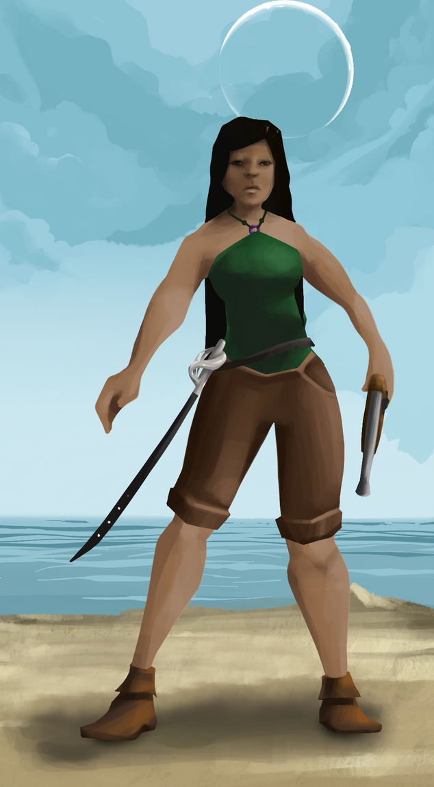 AlgoSeas Pirate #10694 NFT on Algorand