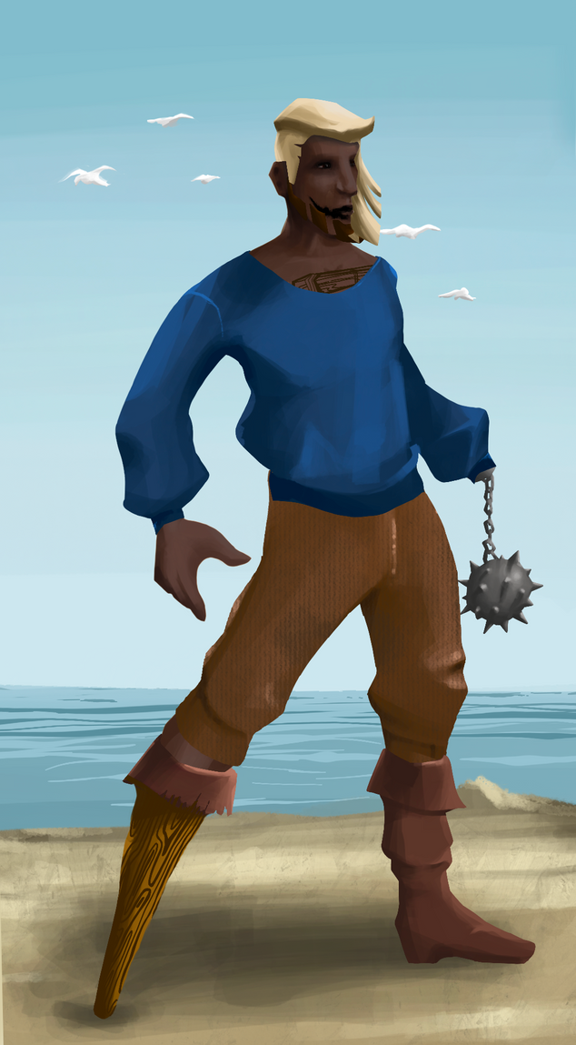 AlgoSeas Pirate #10714 NFT on Algorand
