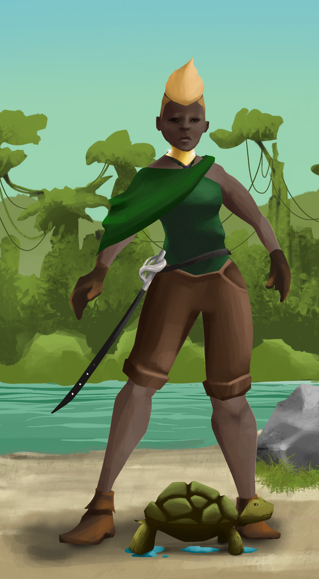 AlgoSeas Pirate #10734 NFT on Algorand