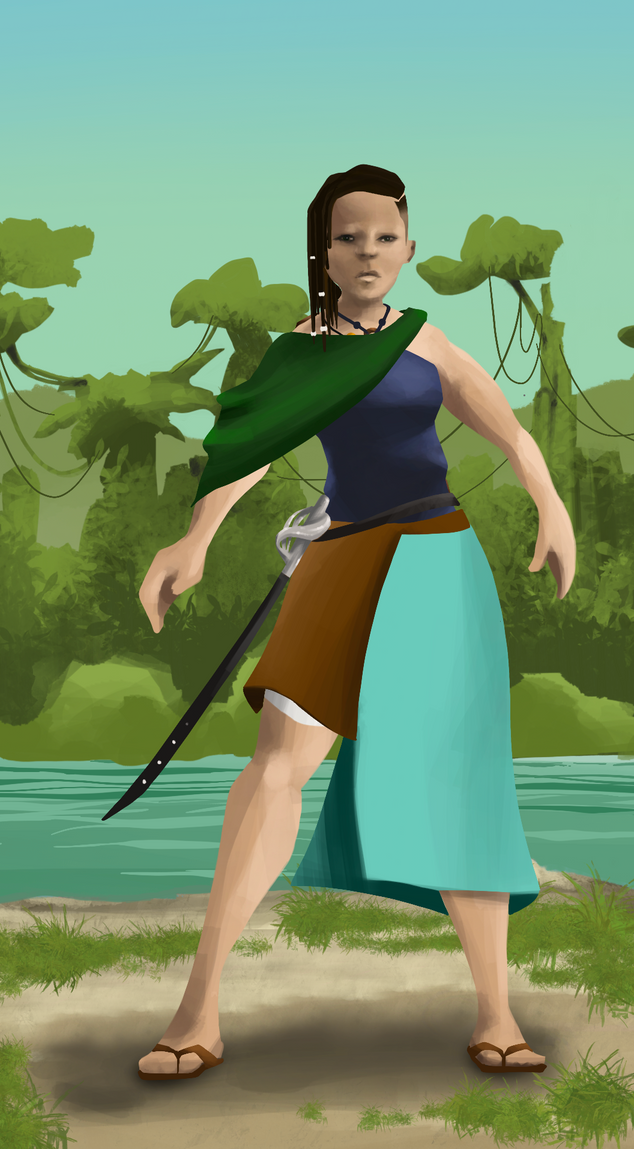 AlgoSeas Pirate #10740 NFT on Algorand