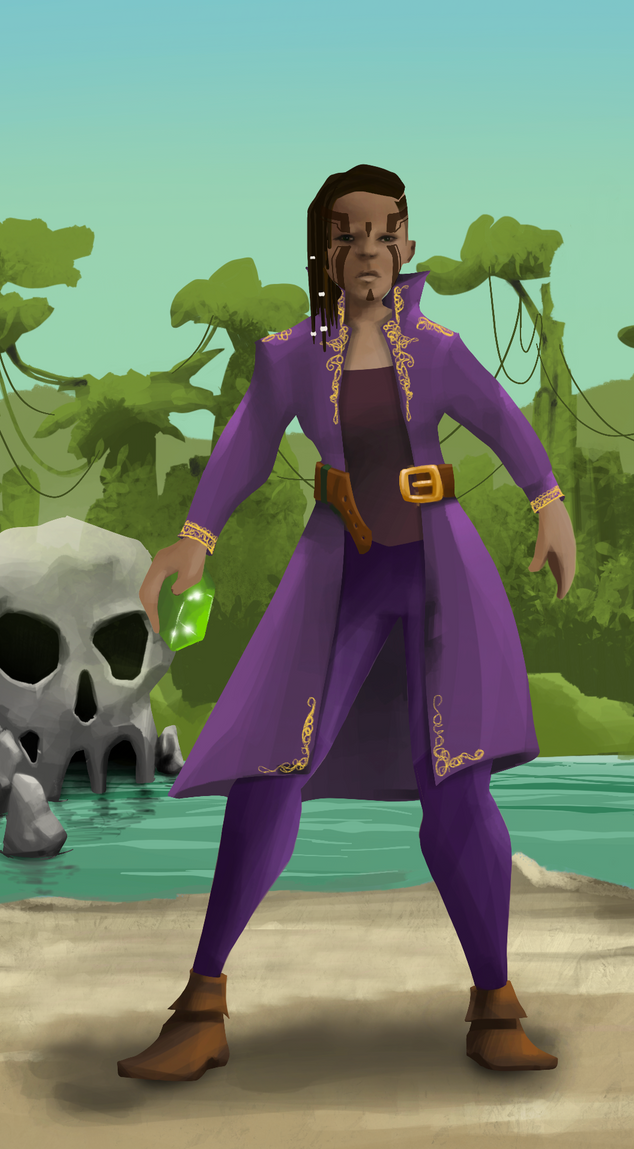 AlgoSeas Pirate #10743 NFT on Algorand