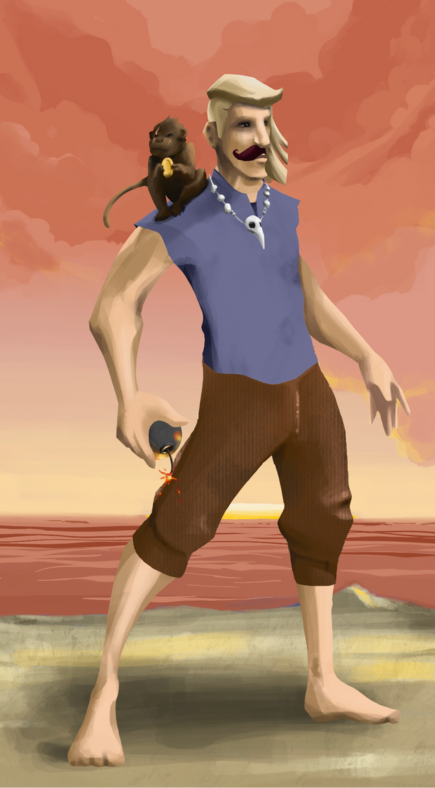 AlgoSeas Pirate #10764 NFT on Algorand