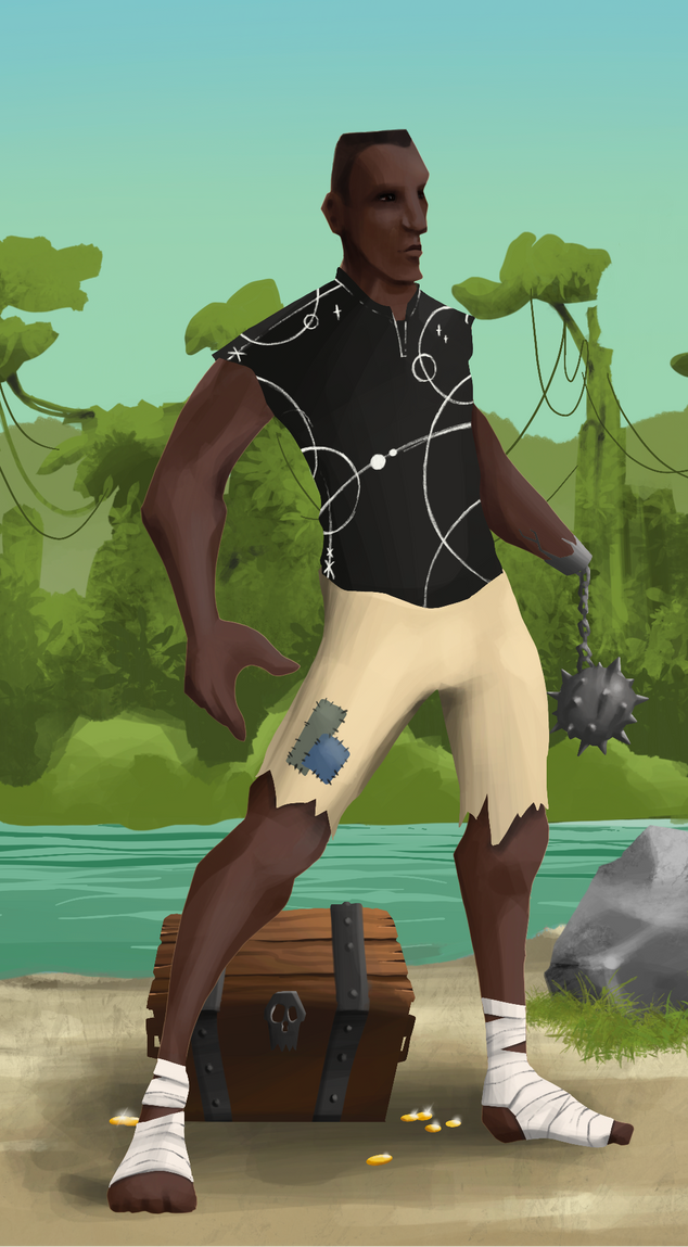 AlgoSeas Pirate #10765 NFT on Algorand