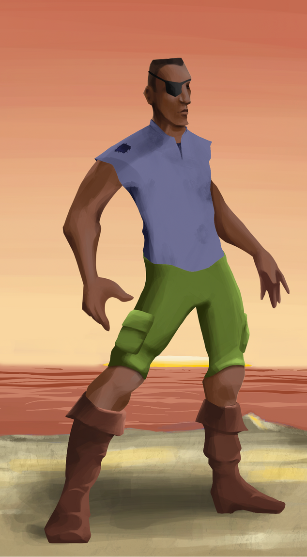 AlgoSeas Pirate #10784 NFT on Algorand