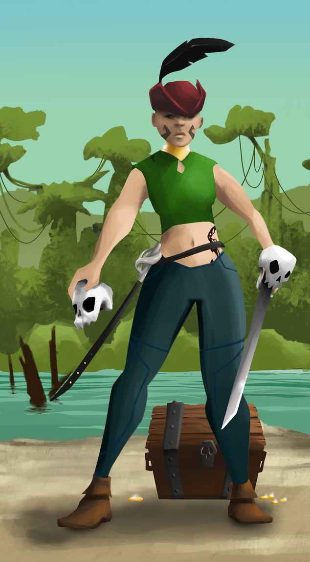 AlgoSeas Pirate #10838 NFT on Algorand