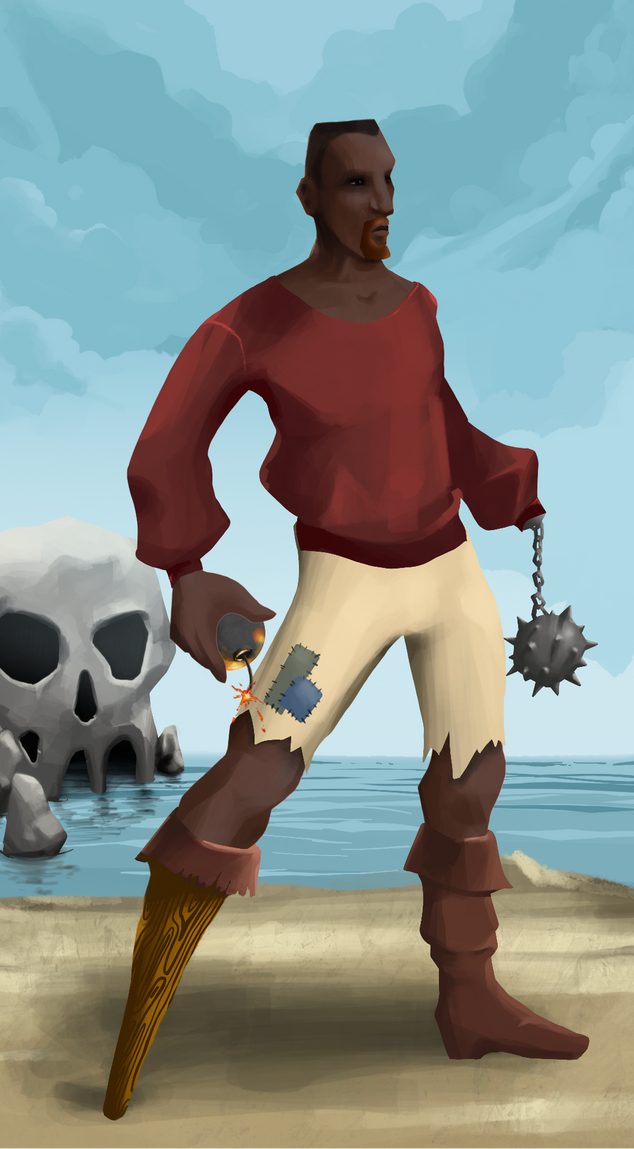 AlgoSeas Pirate #1084 NFT on Algorand