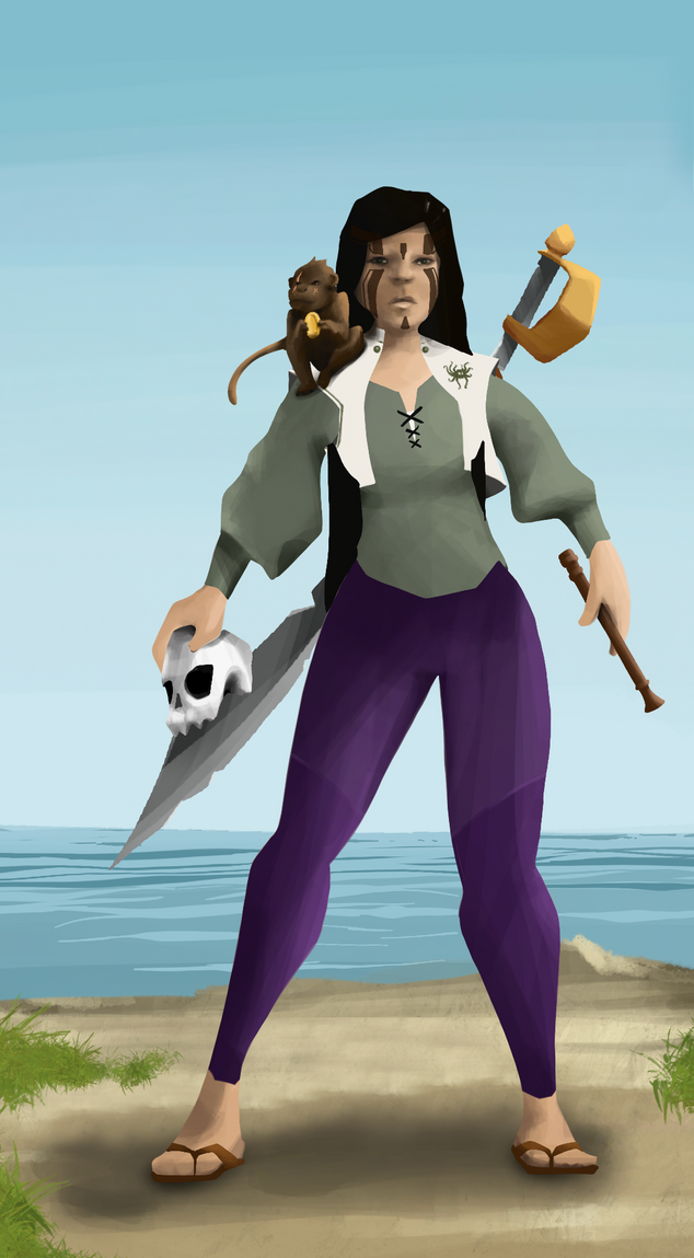 AlgoSeas Pirate #10845 NFT on Algorand