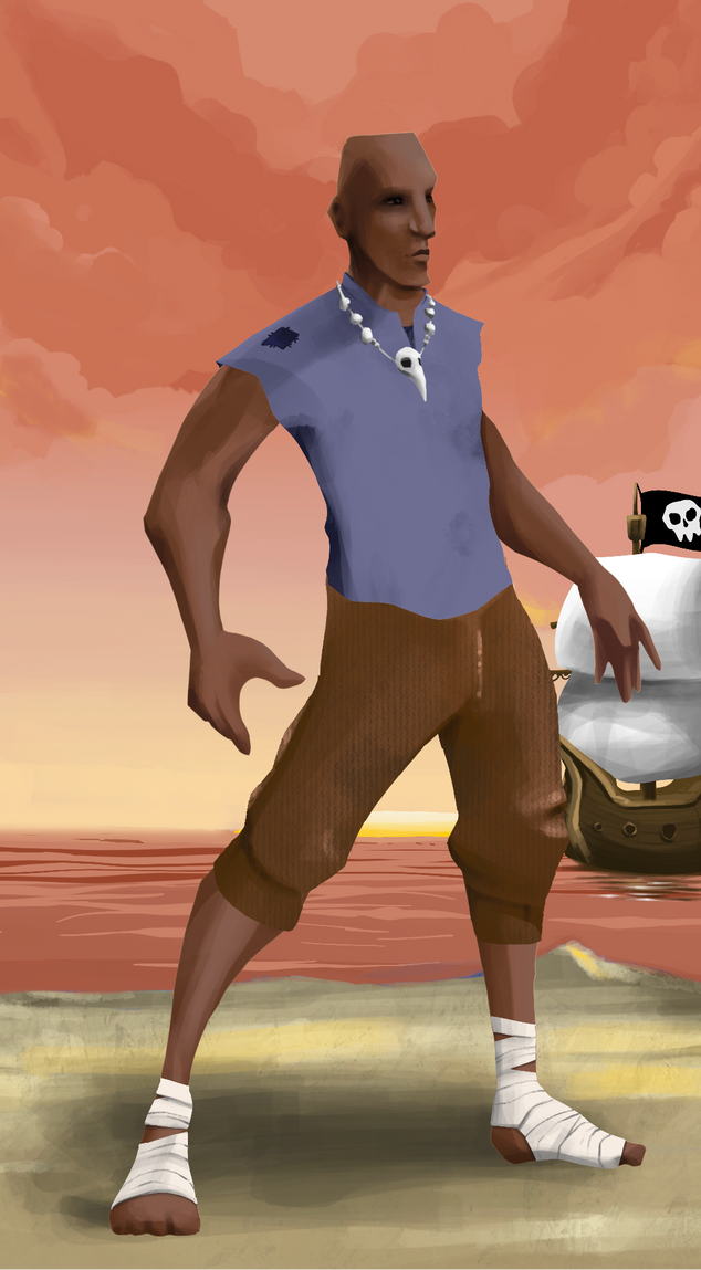 AlgoSeas Pirate #10847 NFT on Algorand