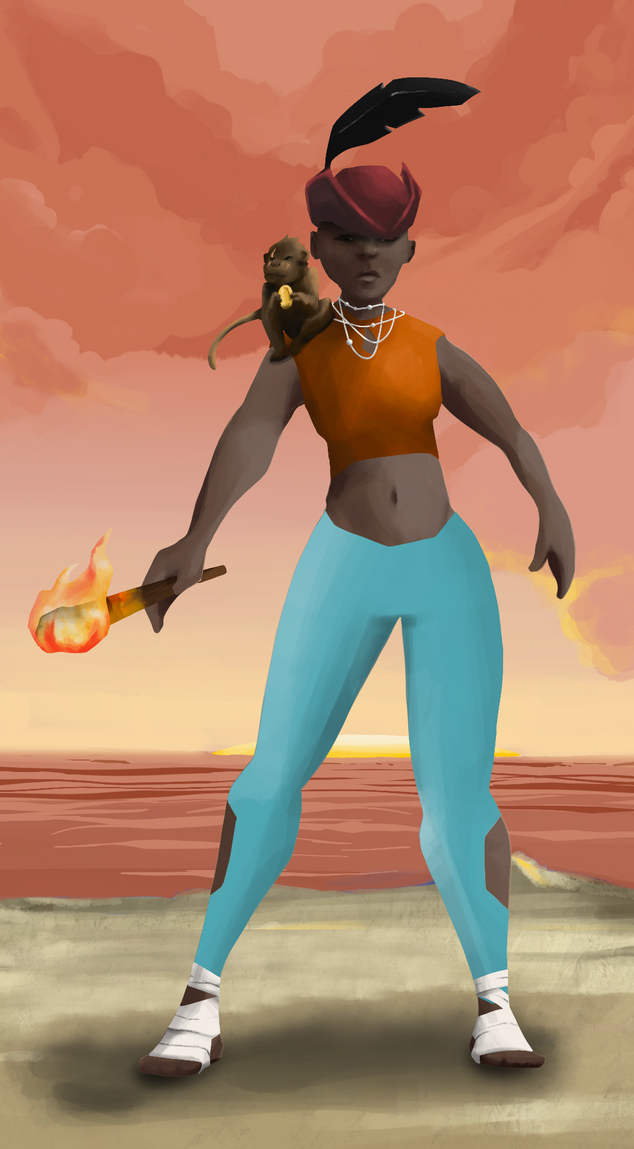 AlgoSeas Pirate #1086 NFT on Algorand