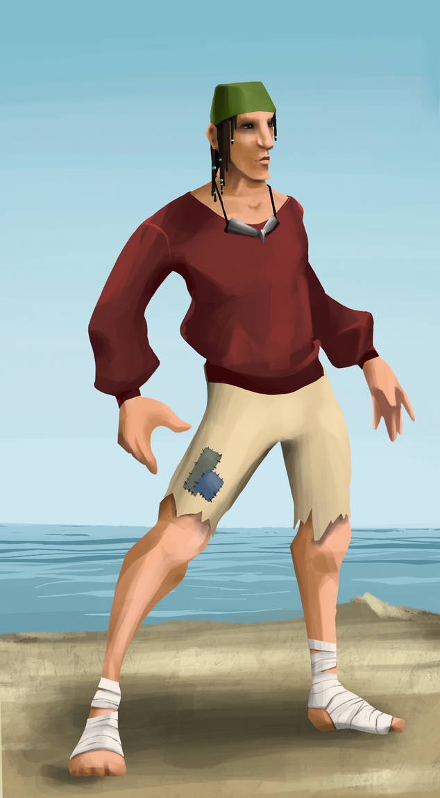 AlgoSeas Pirate #10868 NFT on Algorand