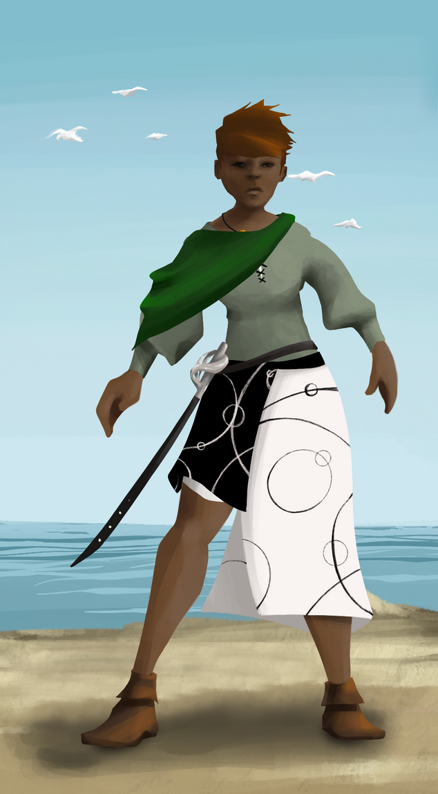 AlgoSeas Pirate #10871 NFT on Algorand