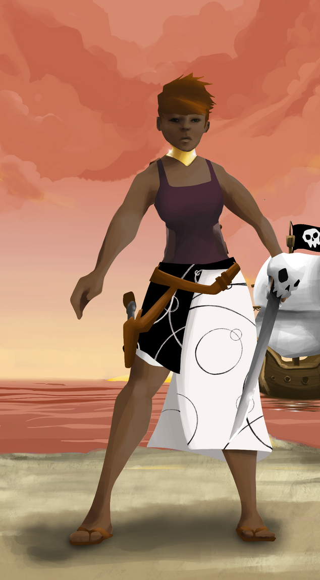 AlgoSeas Pirate #10872 NFT on Algorand