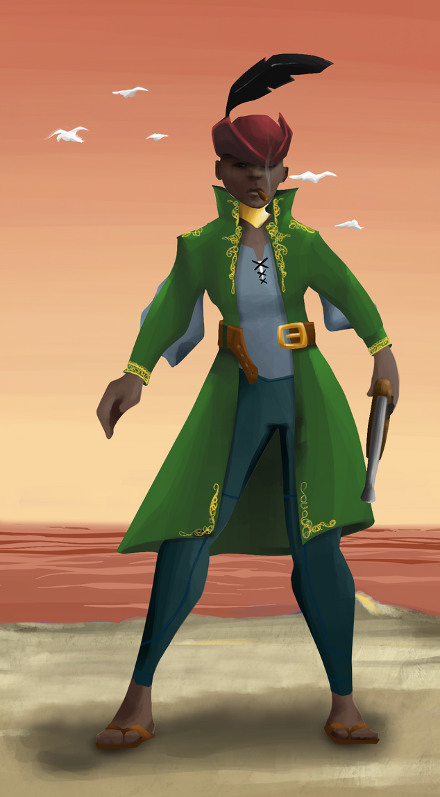 AlgoSeas Pirate #10914 NFT on Algorand