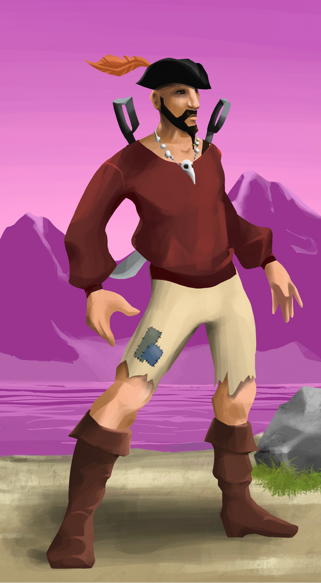 AlgoSeas Pirate #10917 NFT on Algorand