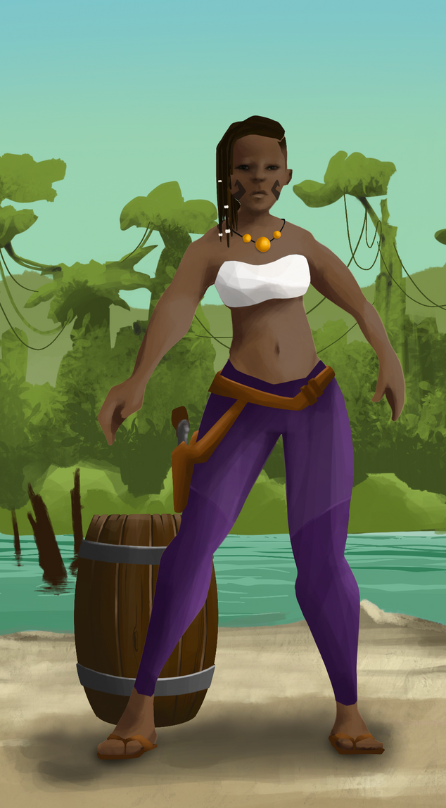 AlgoSeas Pirate #10925 NFT on Algorand