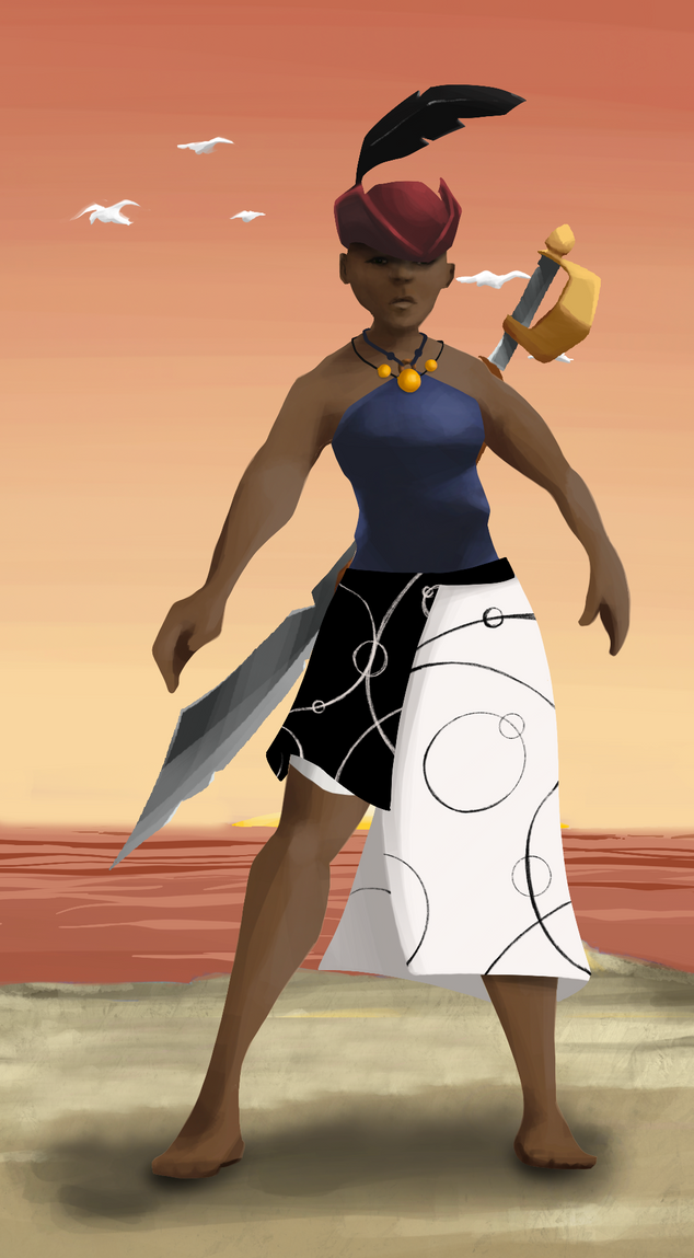 AlgoSeas Pirate #10933 NFT on Algorand