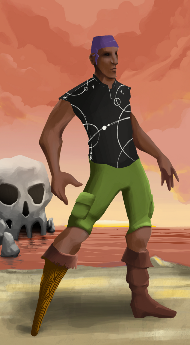 AlgoSeas Pirate #10939 NFT on Algorand