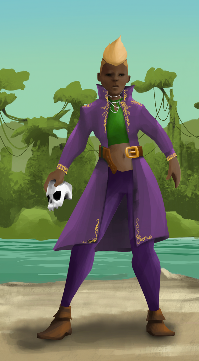 AlgoSeas Pirate #10943 NFT on Algorand