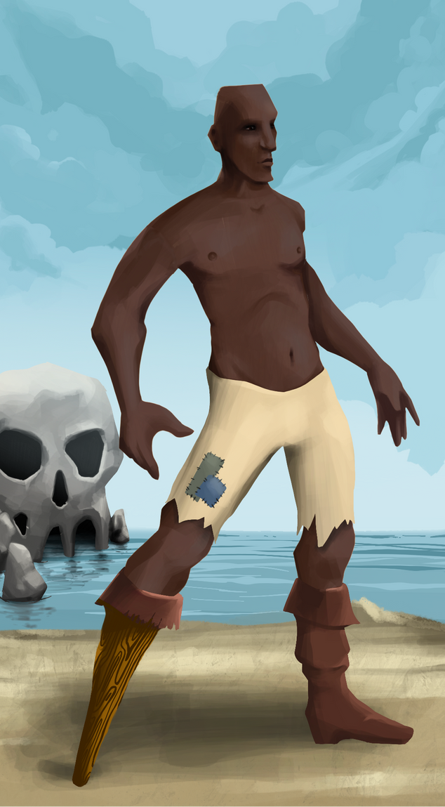 AlgoSeas Pirate #10966 NFT on Algorand