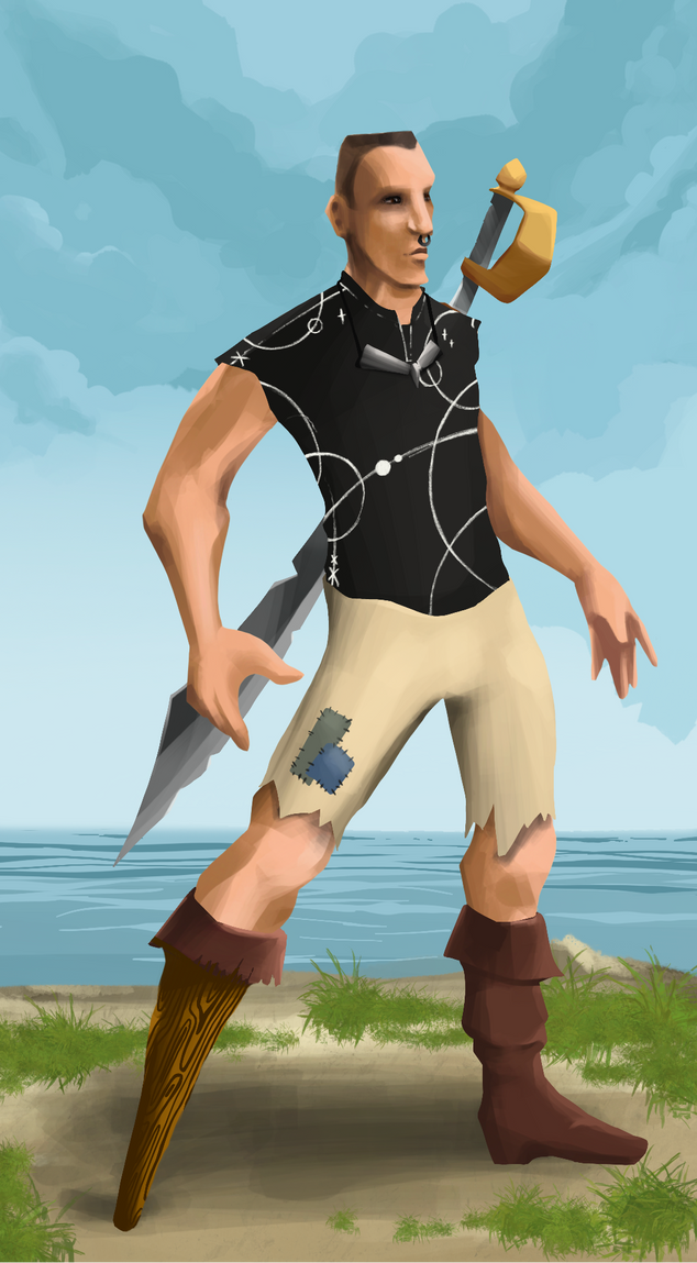 AlgoSeas Pirate #10972 NFT on Algorand