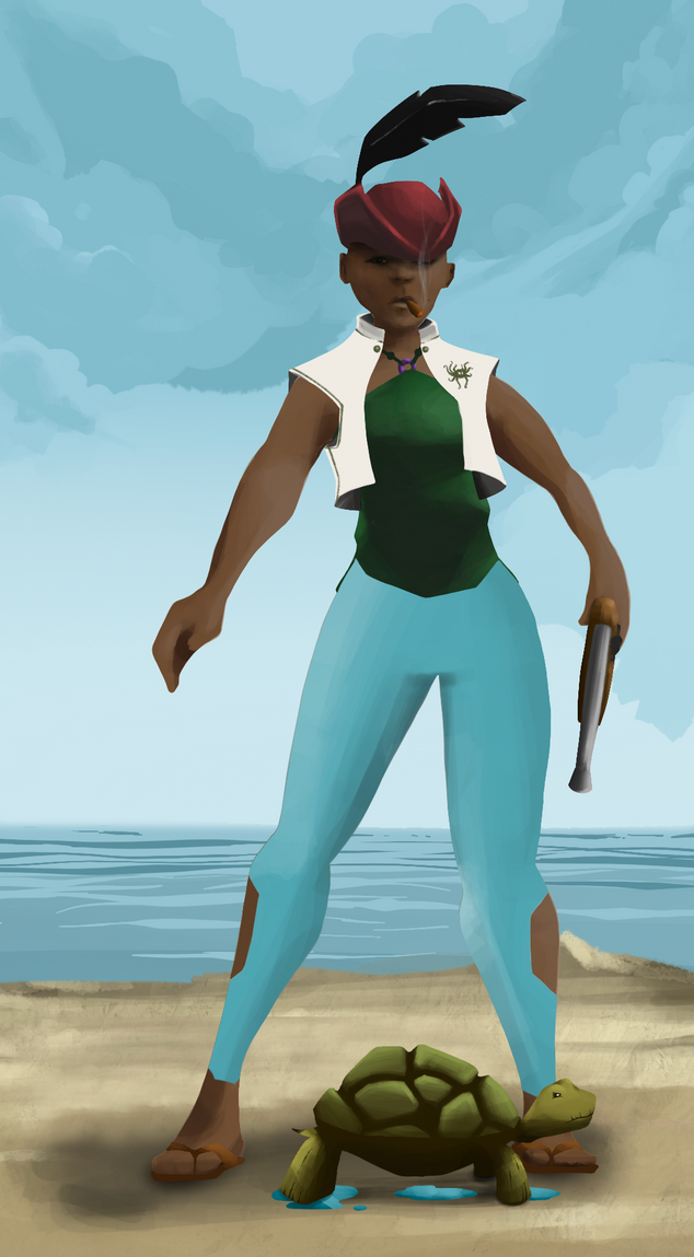 AlgoSeas Pirate #10975 NFT on Algorand