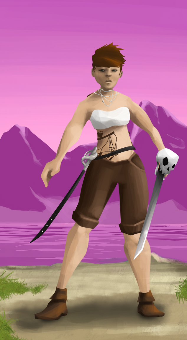 AlgoSeas Pirate #10989 NFT on Algorand