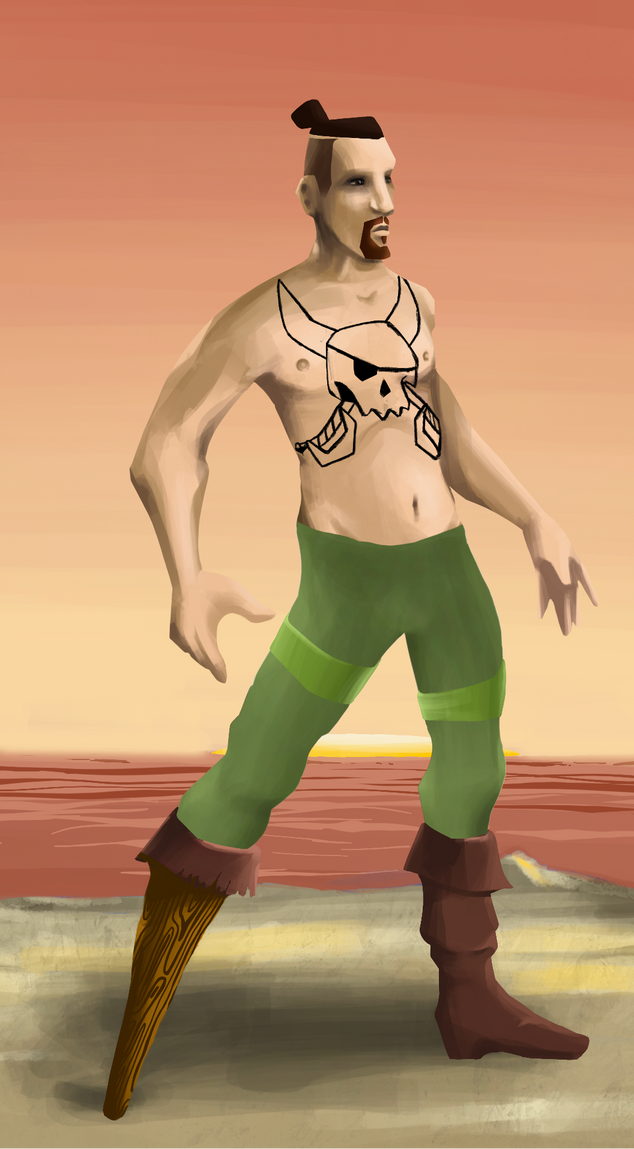 AlgoSeas Pirate #10992 NFT on Algorand