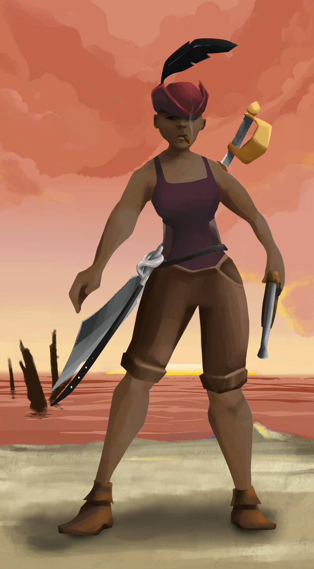 AlgoSeas Pirate #10993 NFT on Algorand