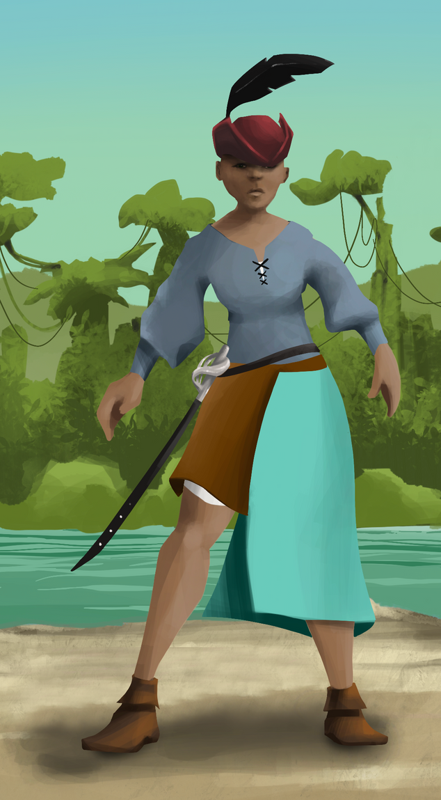 AlgoSeas Pirate #11002 NFT on Algorand