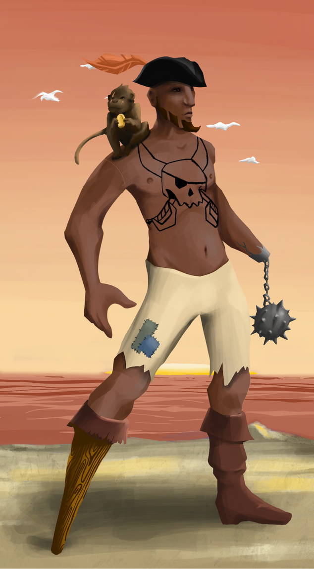 AlgoSeas Pirate #11050 NFT on Algorand