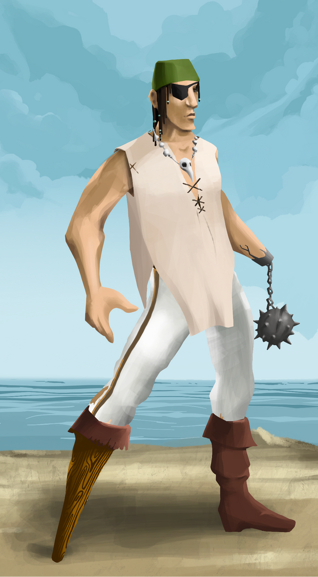 AlgoSeas Pirate #11096 NFT on Algorand