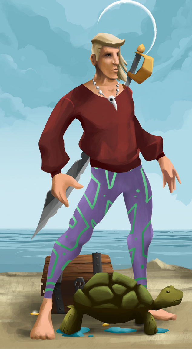 AlgoSeas Pirate #11104 NFT on Algorand